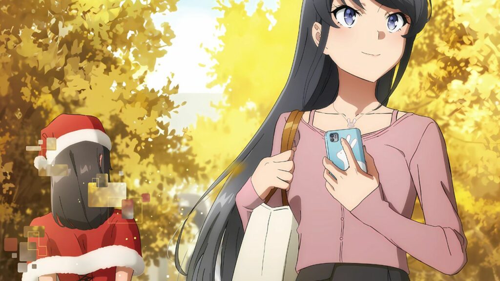Segundo visual chave do anime Rascal Does Not Dream of Santa Claus