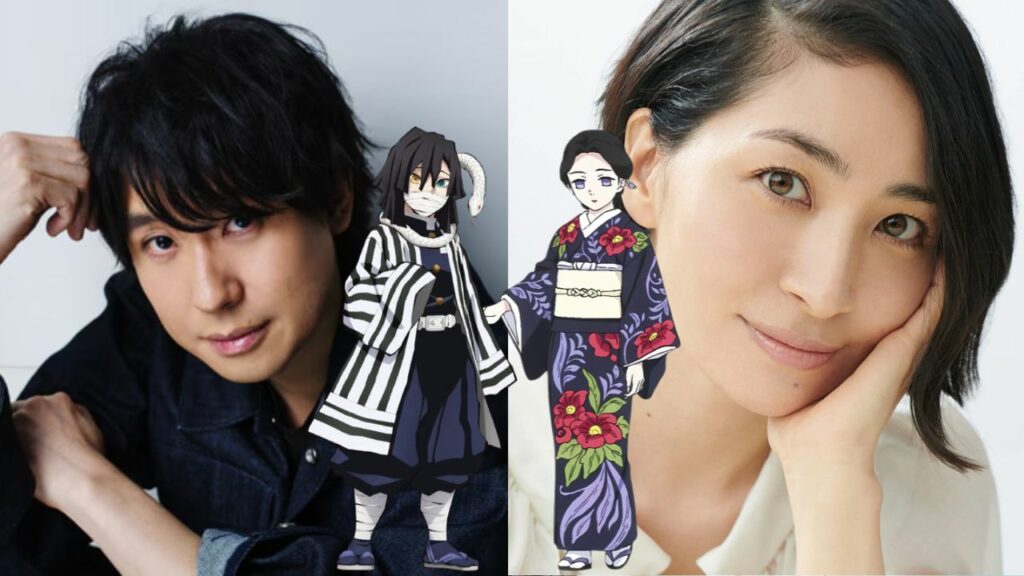 Demon Slayer relacionamento dubladores