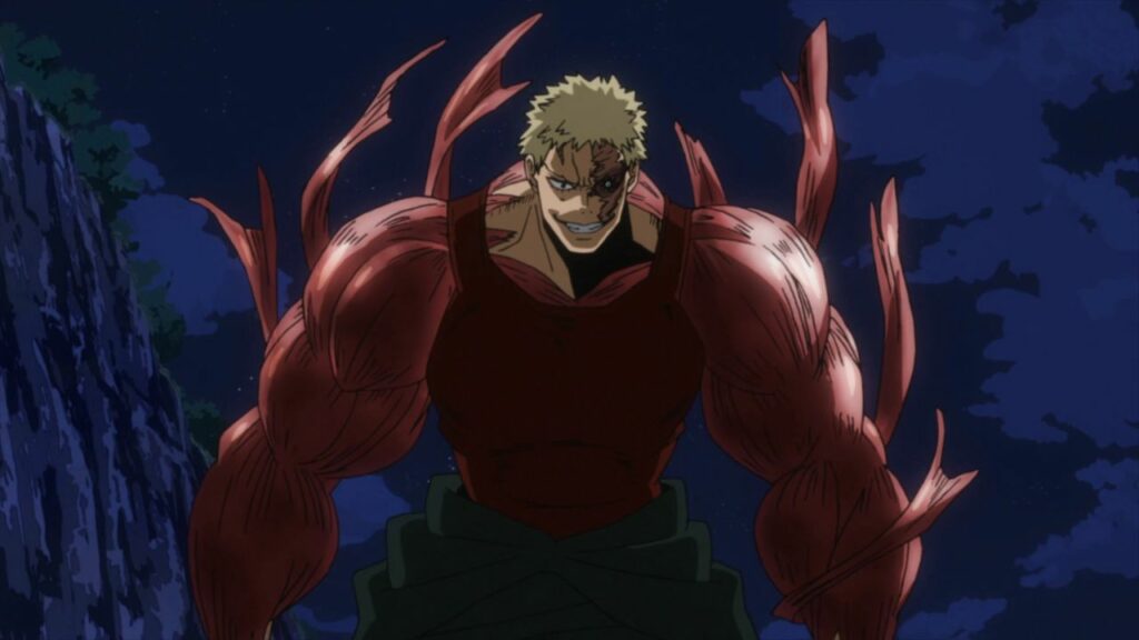my hero academia muscular