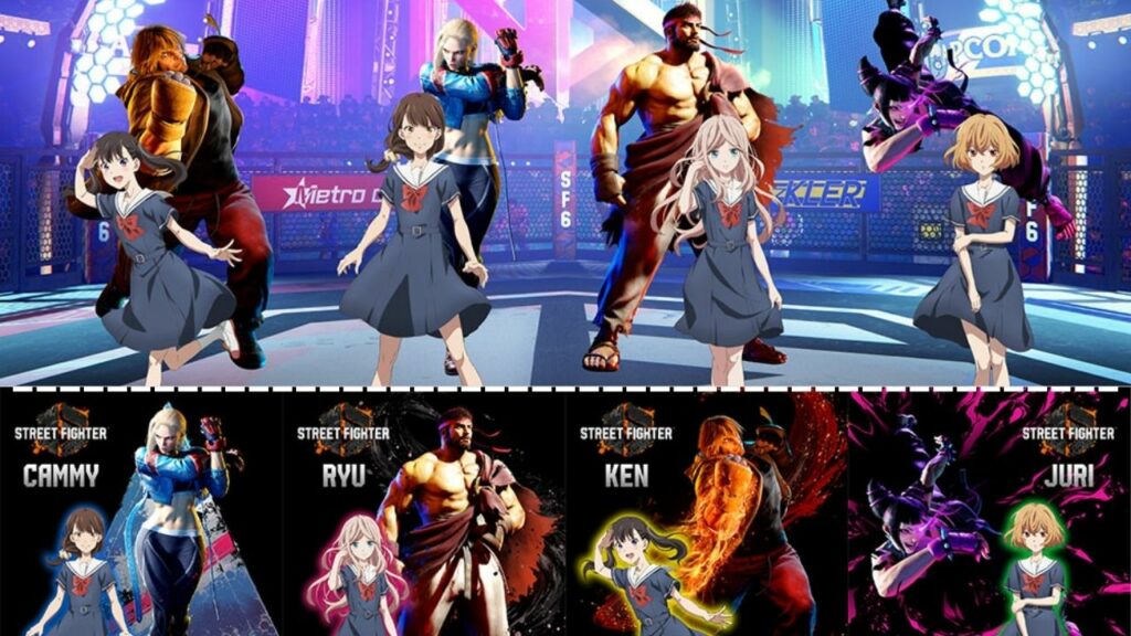 Young Ladies Don't Play Fighting Games x Street Fighter 6