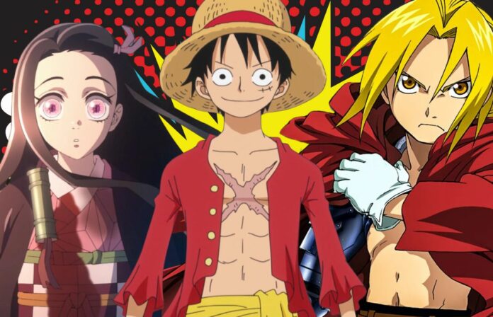 Animes mais assistidos