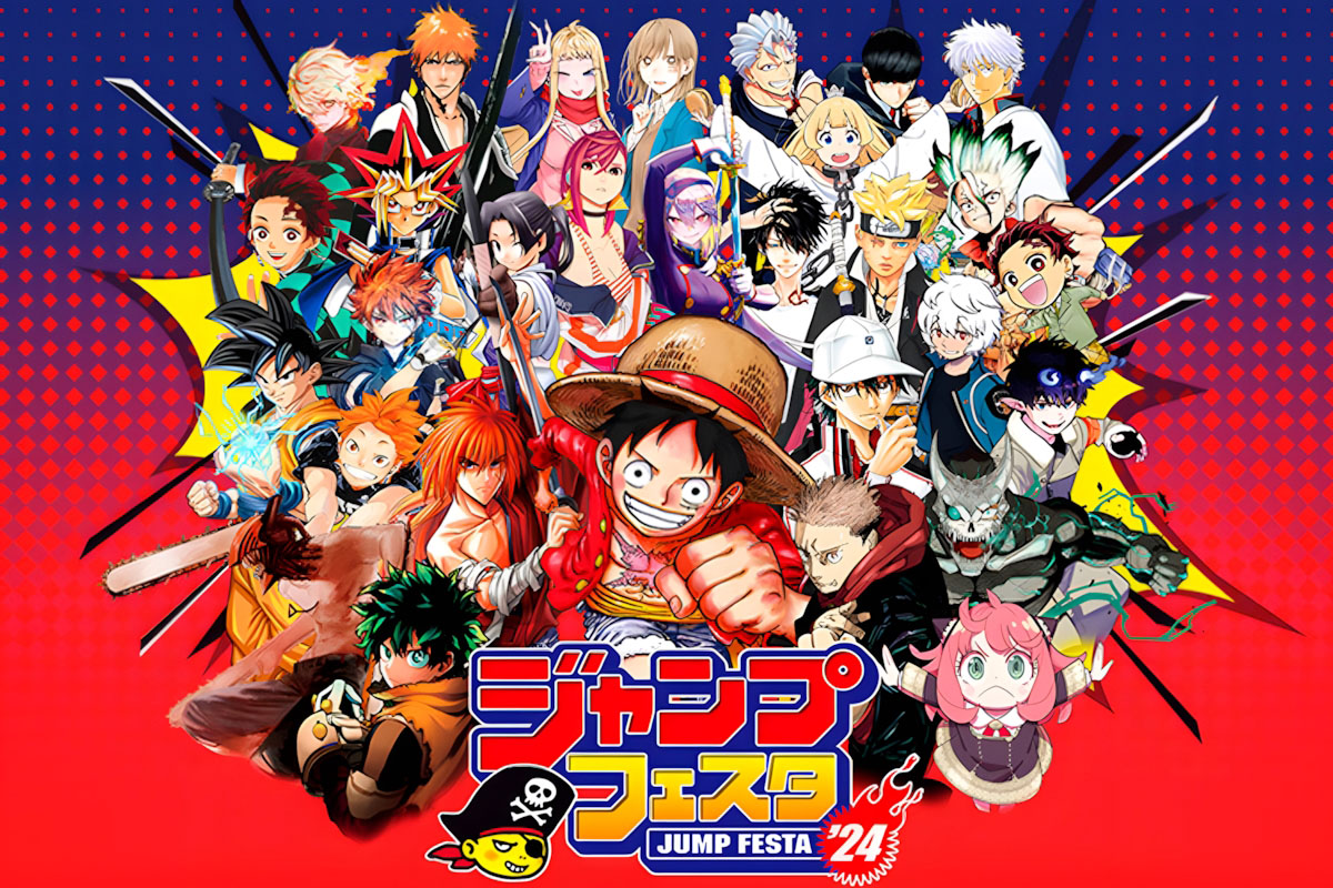 Jump Fest 2024 confira alguns dos principais animes
