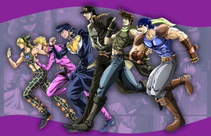 Animes parecidos com JoJos Bizarre Adventure
