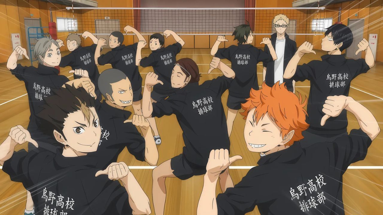 haikyuu idade e altura