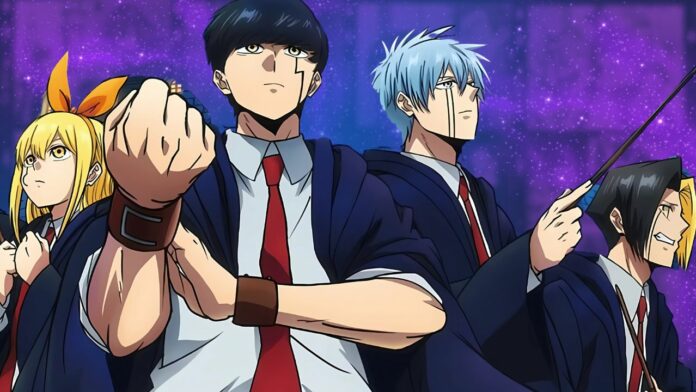 Animes de academia de magia Mashle