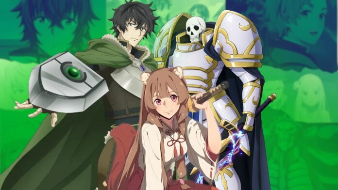 Animes para fas de The Rising of the Shield Hero Animes para fãs de The Rising of the Shield Hero