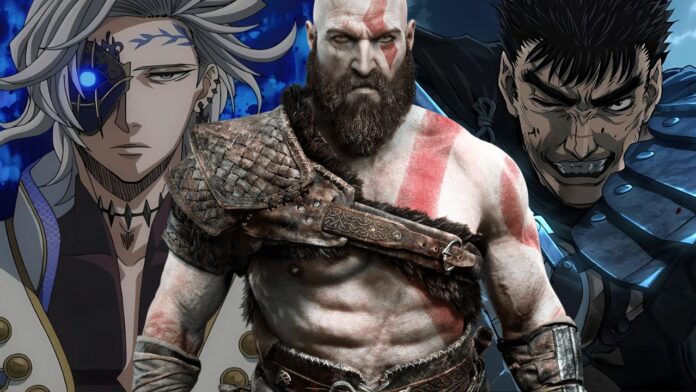 Animes para fas de God of War Animes para fãs de God of War