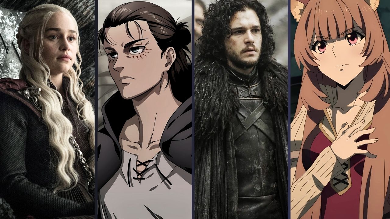 Animes para fs de Game of Thrones Animes para fãs de Game of Thrones