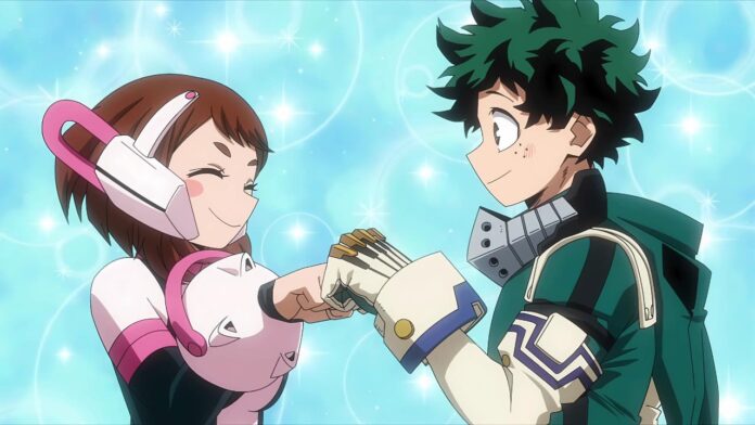 My Hero Academia Deku Ochaco