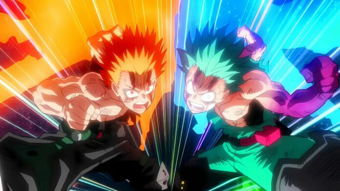 My Hero Academia Deku e Bakugo