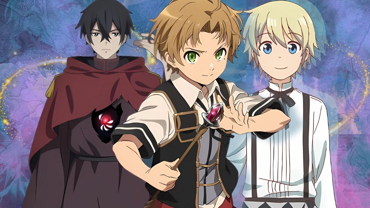 Animes isekai com magia