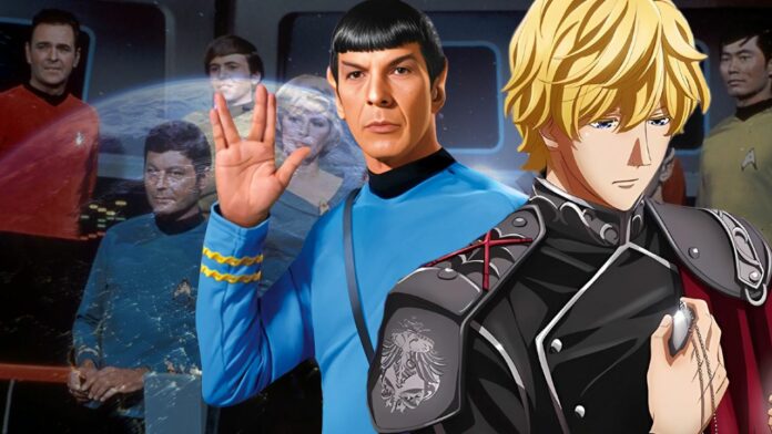 Animes no espaço tipo Star Trek