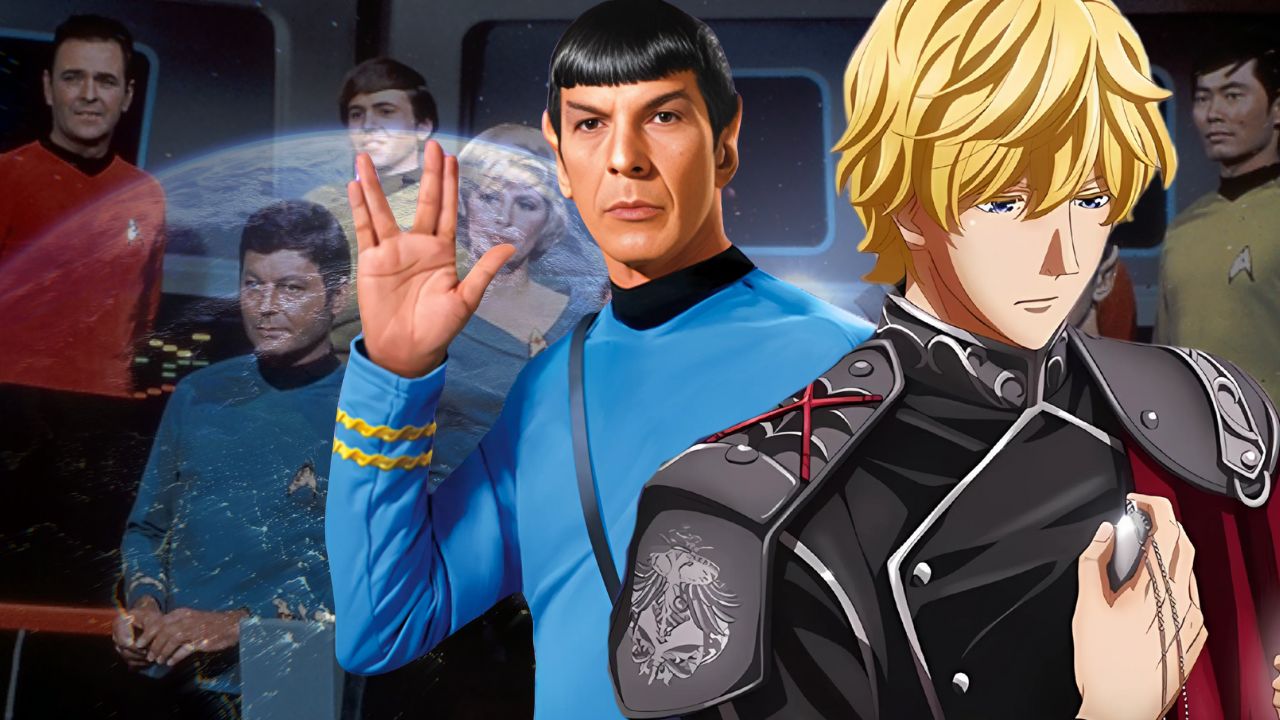 Animes no espaço tipo Star Trek