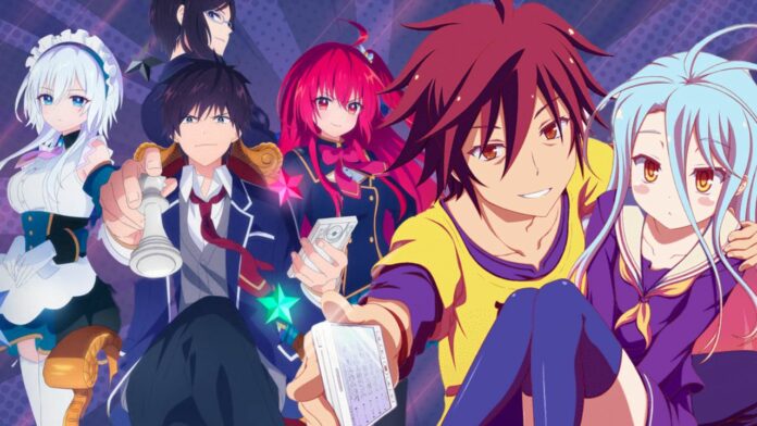Animes parecidos com No Game No Life