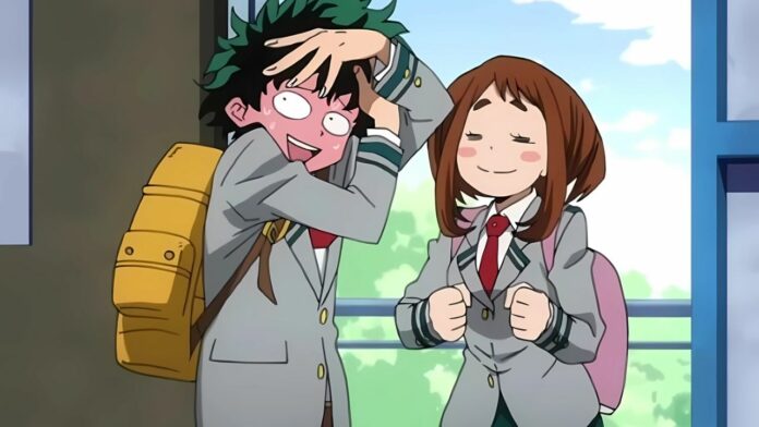 my-hero-academia-deku-ochaco-casal-canonico My Hero Academia Deku e Ochaco