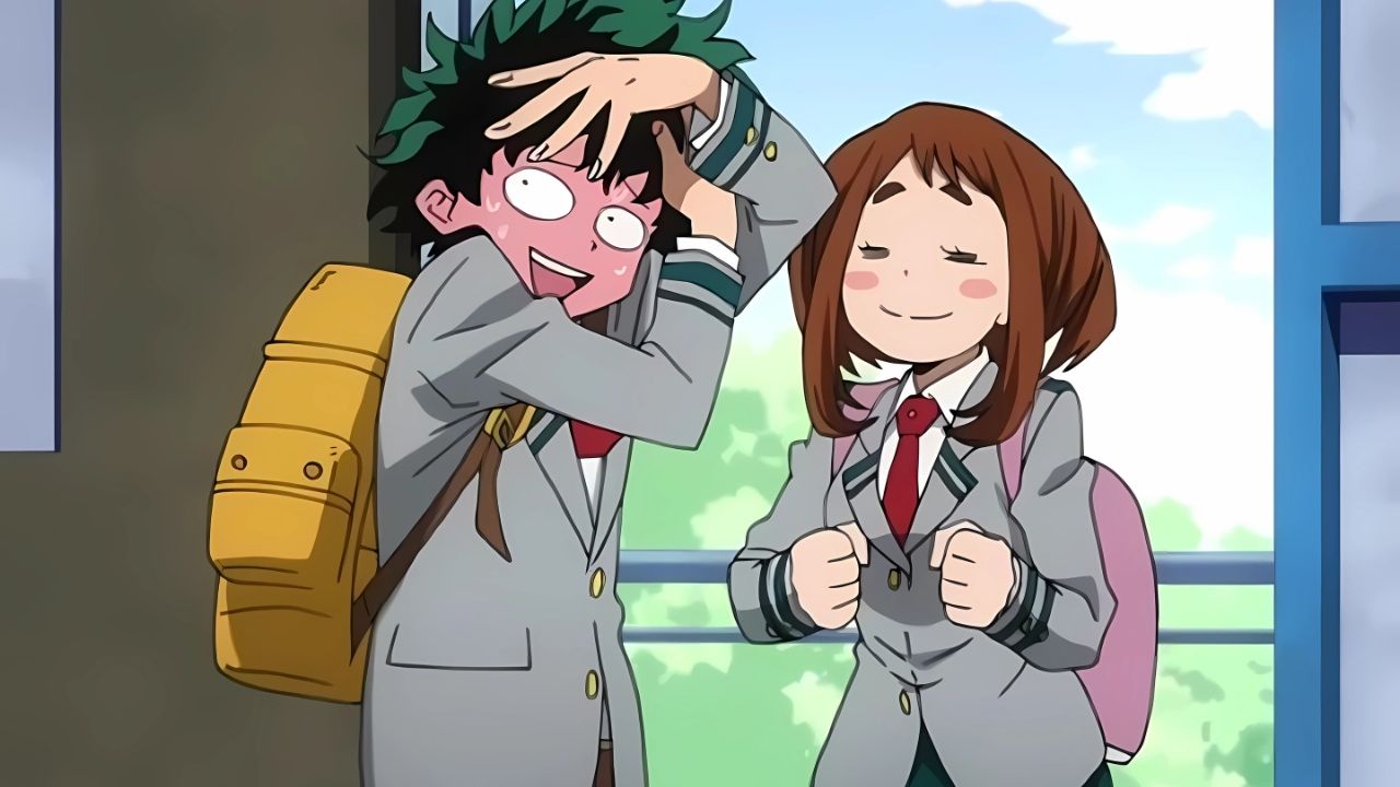 My Hero Academia Deku e Ochaco
