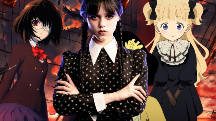 Animes para fas de Wandinha Animes para fas de Wandinha