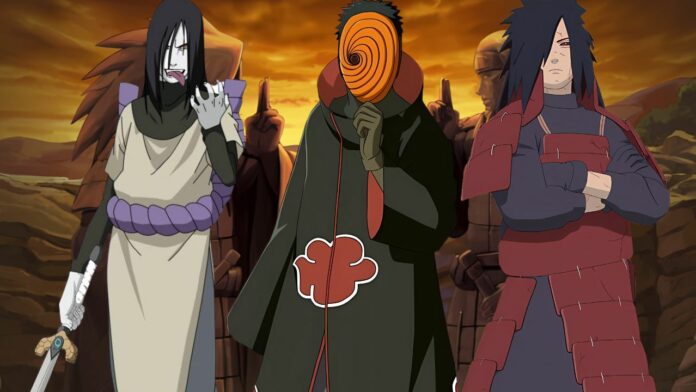 Naruto motivações principais vilões