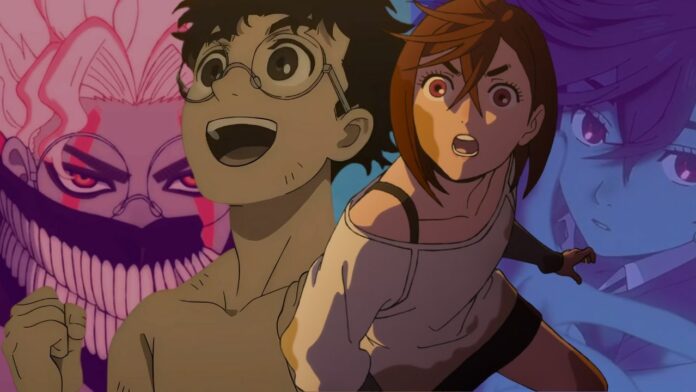 Momo e Okarun Dandadan Momo e Okarun