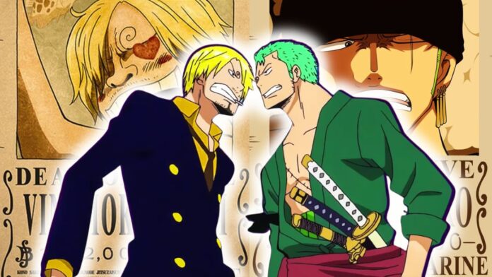 One Piece Zoro Sanji