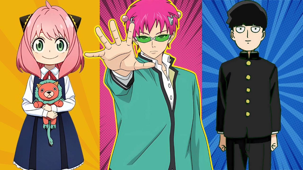 Animes como The Disastrous Life of Saiki