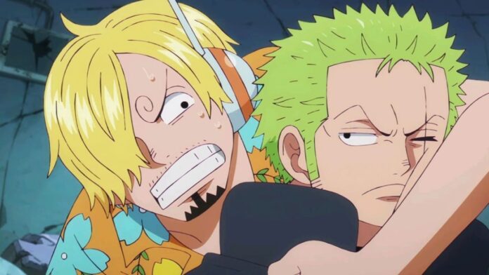 Zoro e Sanji One Piece
