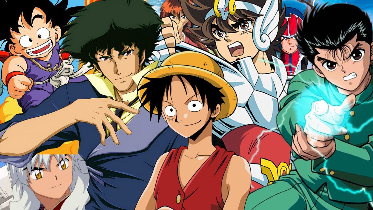 Os Animes de 1980 a 2000