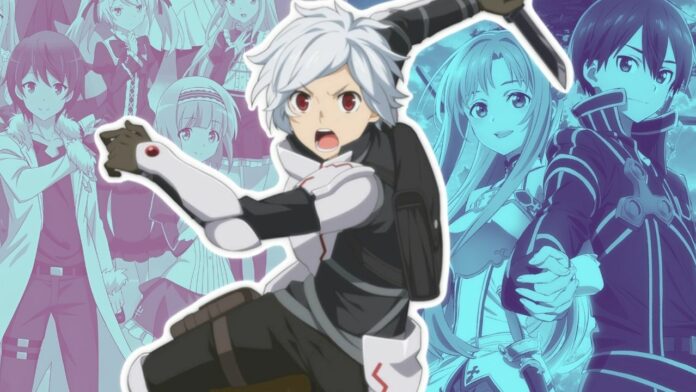 Animes de fantasia como DanMachi