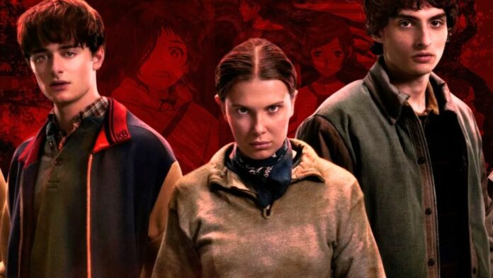 Animes mundo invertido Stranger Things