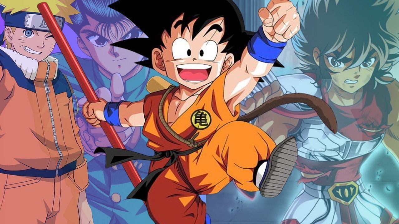 Animes anos 90 e 2000