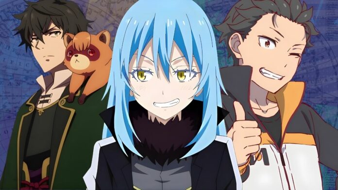 Animes isekai vários episódios