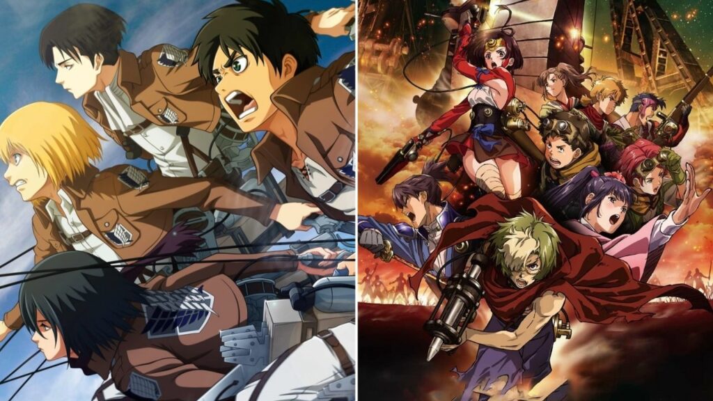 Attack on Titan e Kabaneri of the Iron Fortress