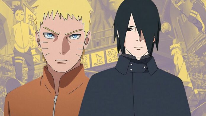 Boruto Naruto e Sasuke