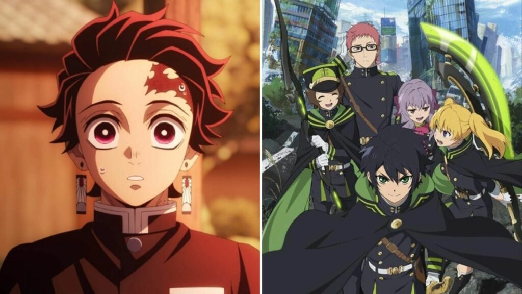 Demon Slayer e Seraph of the End