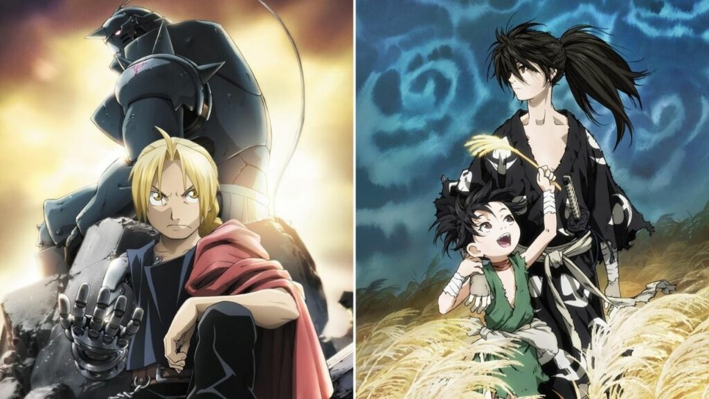 Fullmetal Alchemist: Brotherhood e Dororo