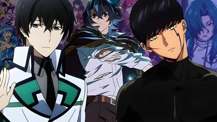 Animes em escolas de magia