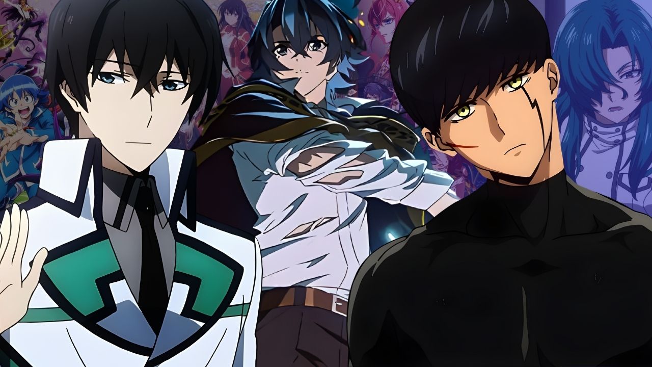 Animes em escolas de magia