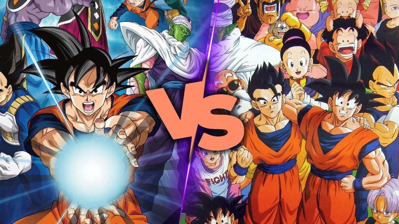Dragon Ball Super VS DBZ