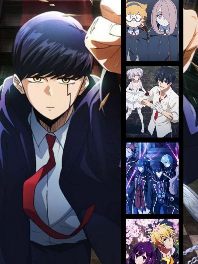 Animes em escolas de academia de magia