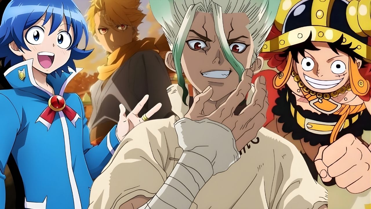 Animes shounen ação abril