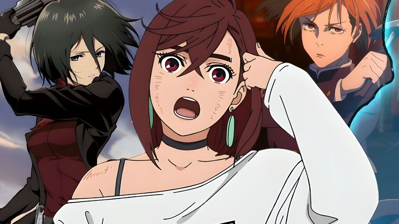 Garotas de anime de ação Garotas de anime de ação