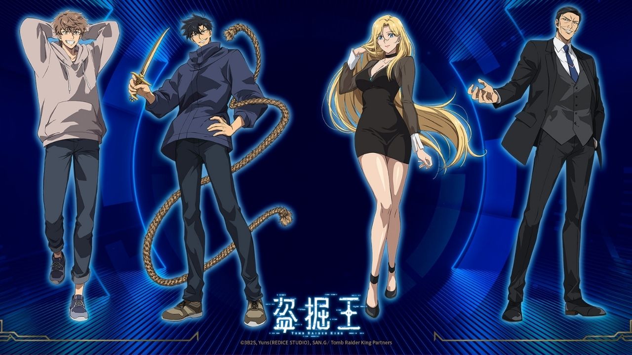 Tomb Raider King personagens