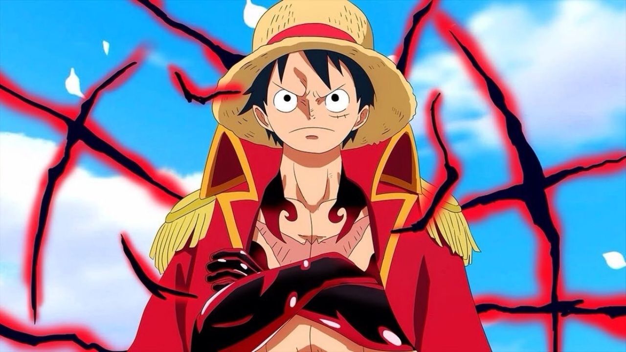 Luffy após a aventura em Warland