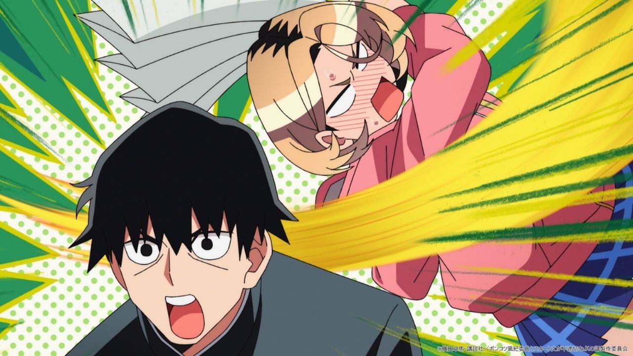 The Klutzy Class Monitor and the Girl with the