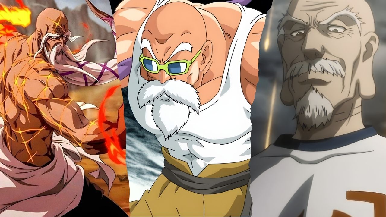 Velhos fortes de animes