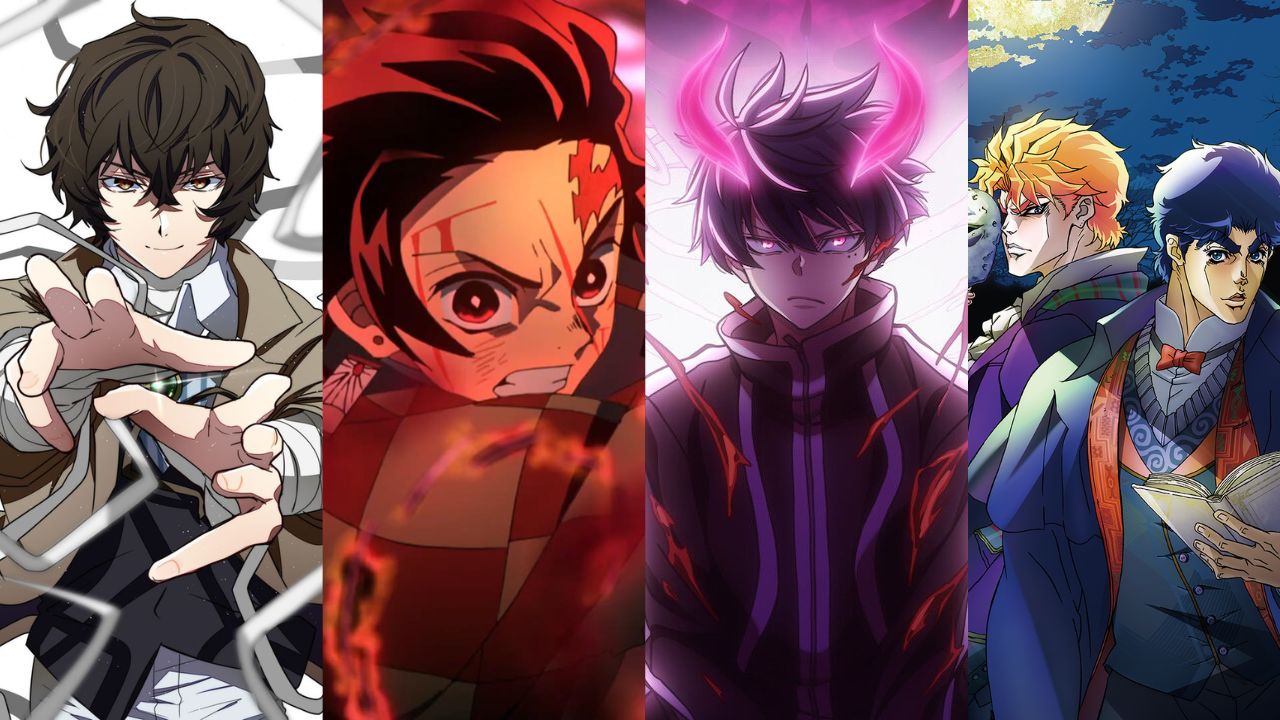 Animes de batalha mais bem classificados