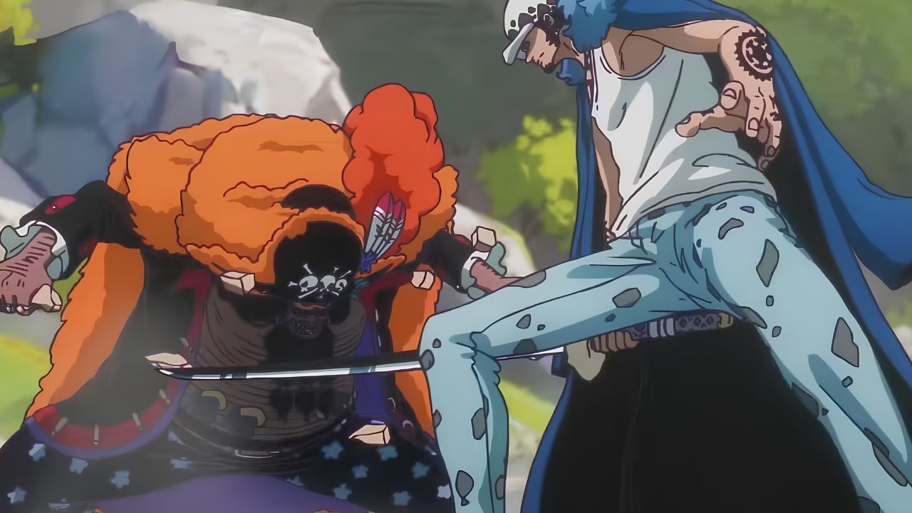 Trafalgar D. Law Still e Blackbeard