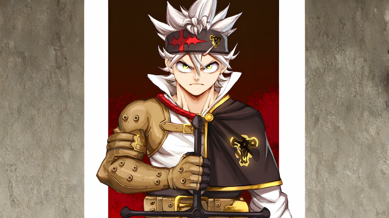 Black Clover transformação de Asta